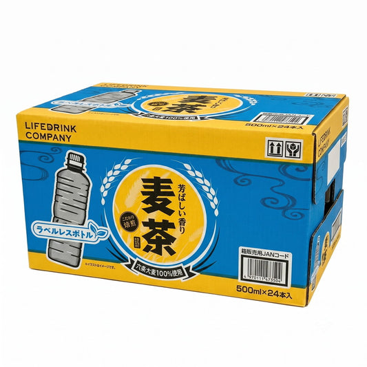 (コストコ) LDC 麦茶 500ml x 24本 ラベルレス