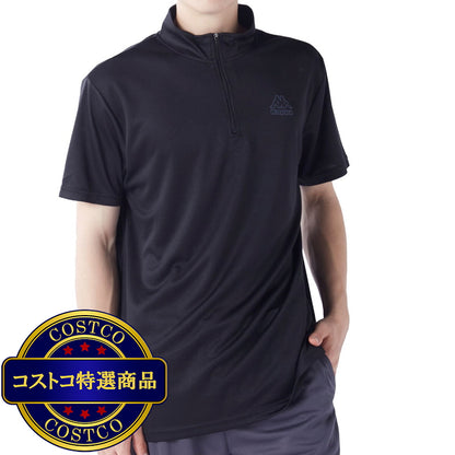 (コストコ) カッパ メンズ ハーフジップ 半袖 Tシャツ