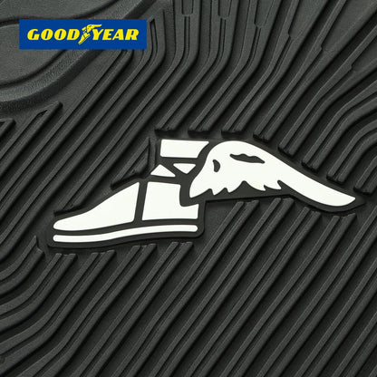 (コストコ) グッドイヤー 汎用 オールウェザー ラバーフロアマット GOODYEARロゴ入り 3枚セット