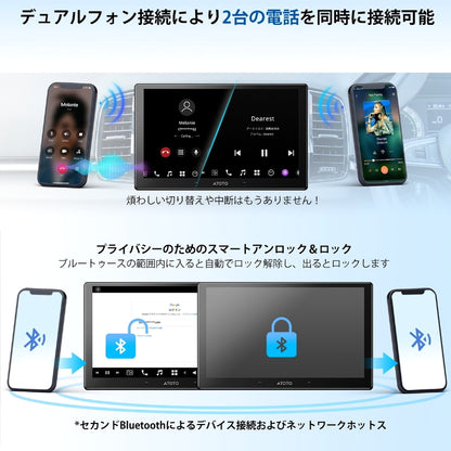 (コストコ) ATOTO ディスプレイオーディオ カーナビ 10.1インチ 2DIN X10G211E