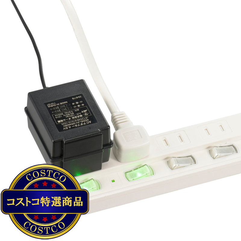 (コストコ) オーム電機 6口雷ガード付き節電タップ　2m HS-TPK62W-22  3セット