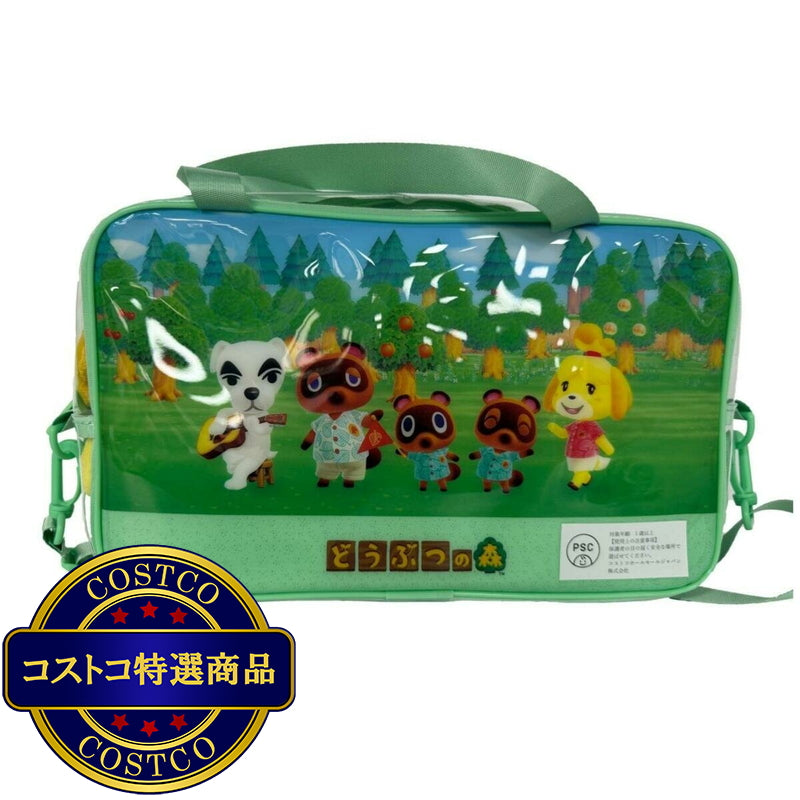 (コストコ) あつまれどうぶつの森 キャリー バッグ ぬいぐるみ & キーチェーン 5個セット