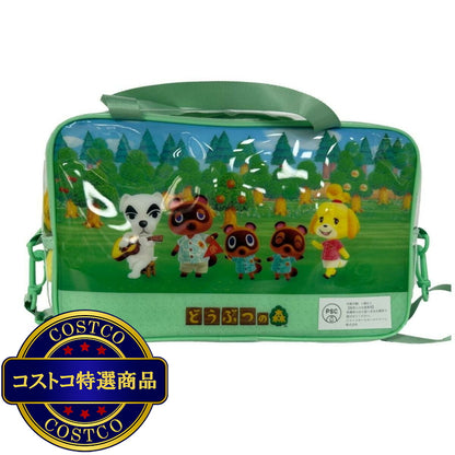 (コストコ) あつまれどうぶつの森 キャリー バッグ ぬいぐるみ & キーチェーン 5個セット