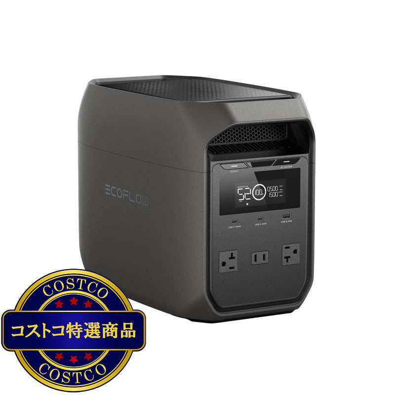 (コストコ) EcoFlow (エコフロー) ポータブル電源 DELTA 3 CLASSIC 容量 1,024Wh