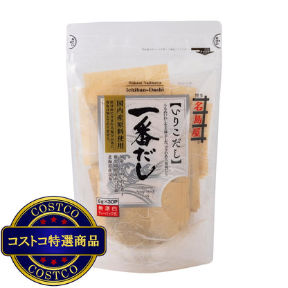 (コストコ) 博多名島屋 一番だし イリコ 6g x 30パック