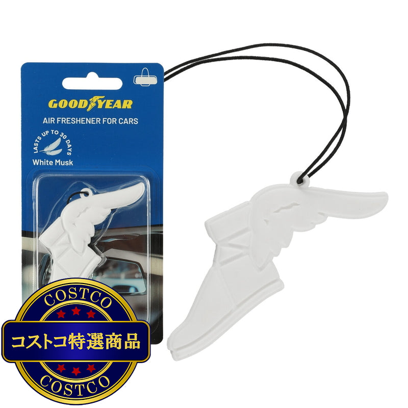 (コストコ) グッドイヤー エアフレッシュナー ホワイトムスク 1個