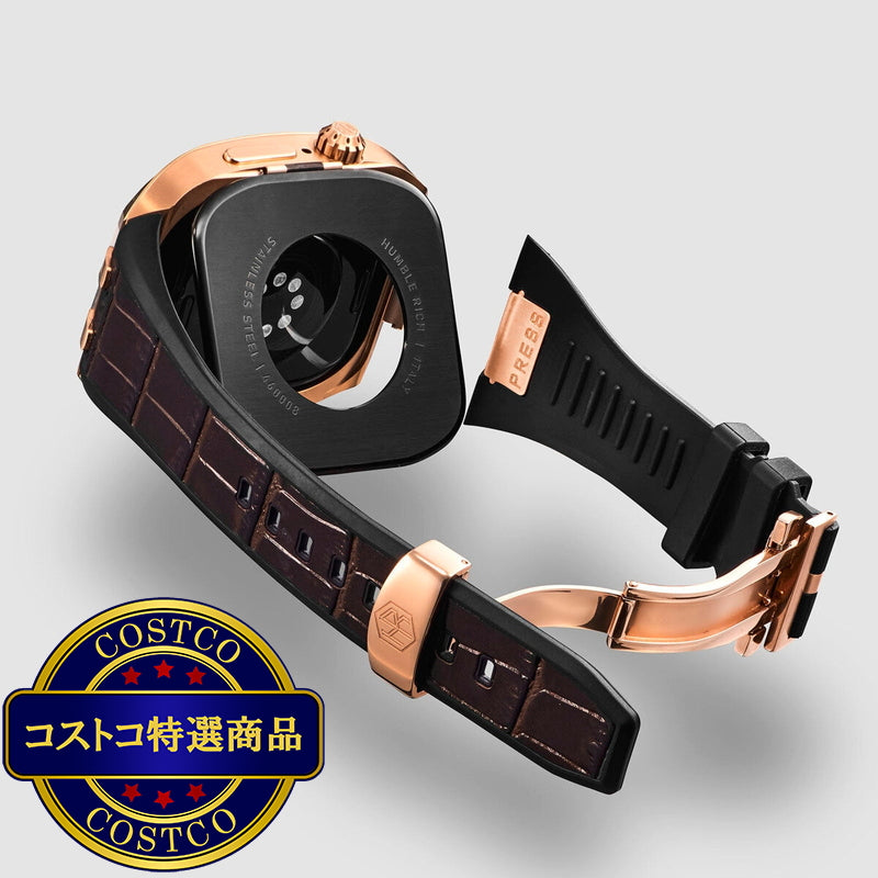 (コストコ) HUMBLE RICH Apple Watch ケース 11/10対応 46mm - 1046CL01ROYLBWR