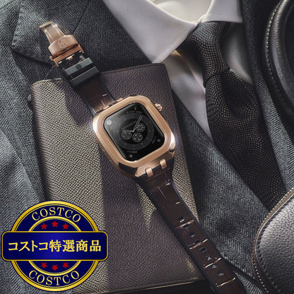 (コストコ) HUMBLE RICH Apple Watch ケース 11/10対応 46mm - 1046CL01ROYLBWR
