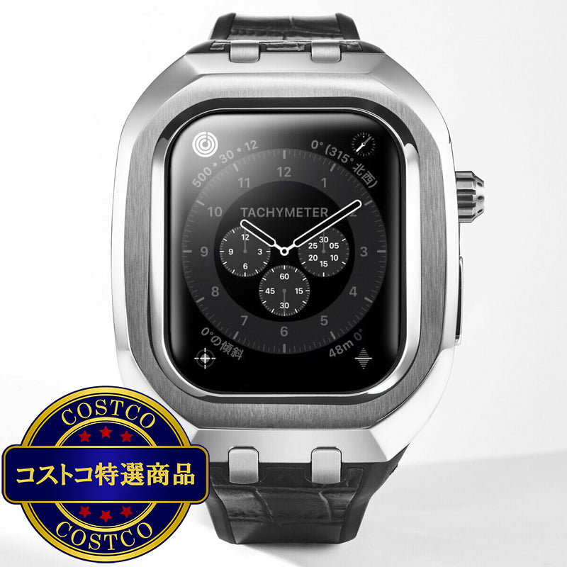(コストコ) HUMBLE RICH Apple Watch ケース 11/10対応 46mm - 1046CL02SSYLBKS