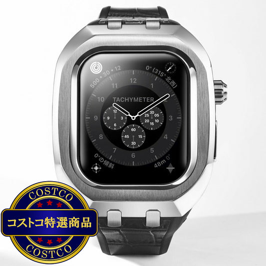 (コストコ) HUMBLE RICH Apple Watch ケース 11/10対応 46mm - 1046CL02SSYLBKS