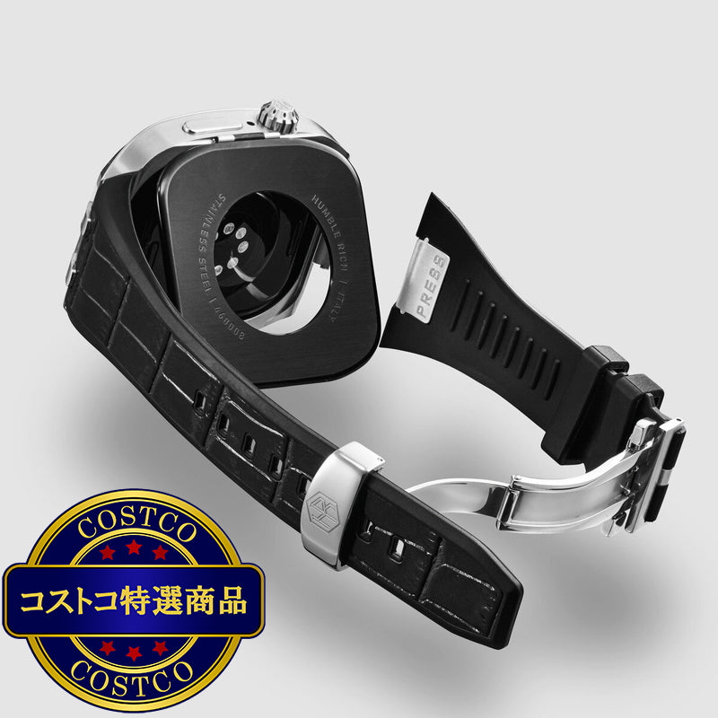 (コストコ) HUMBLE RICH Apple Watch ケース 11/10対応 46mm - 1046CL02SSYLBKS