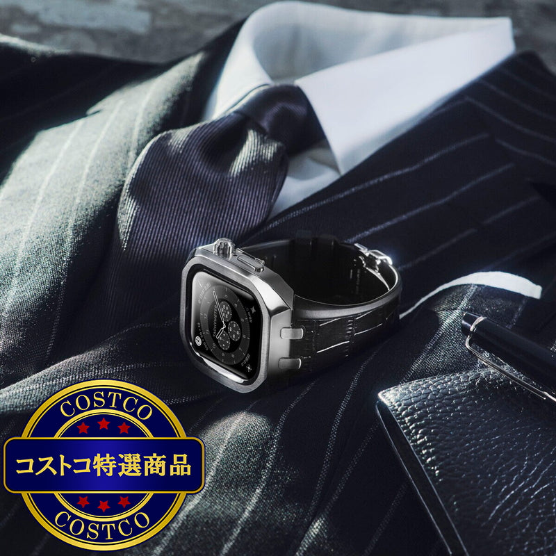 (コストコ) HUMBLE RICH Apple Watch ケース 11/10対応 46mm - 1046CL02SSYLBKS