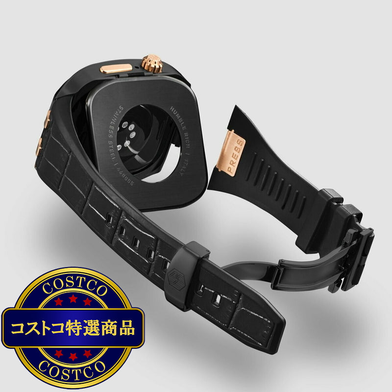 (コストコ) HUMBLE RICH Apple Watch ケース 11/10対応 46mm - 1046CL03BKYLBKK
