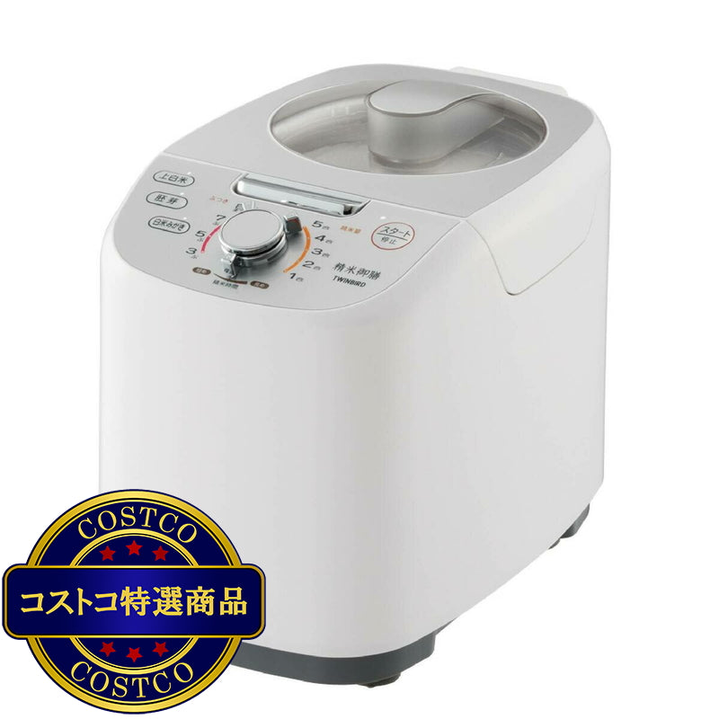 (コストコ) ツインバード コンパクト精米器 5合 MR-E751W