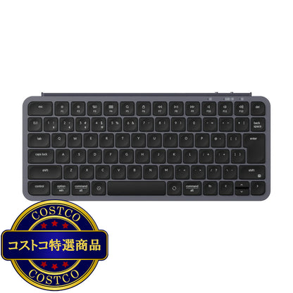 (コストコ) Keychron / B1 Pro ウルトラスリム ワイヤレスキーボード / スペースグレー / JIS配列（かな印字なし）