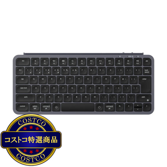 (コストコ) Keychron / B1 Pro ウルトラスリム ワイヤレスキーボード / スペースグレー / JIS配列（かな印字なし）