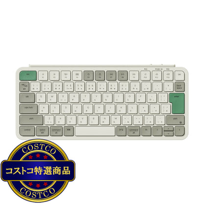 (コストコ) Keychron B1 Pro ウルトラスリム ワイヤレスキーボード レトログリーン JIS配列