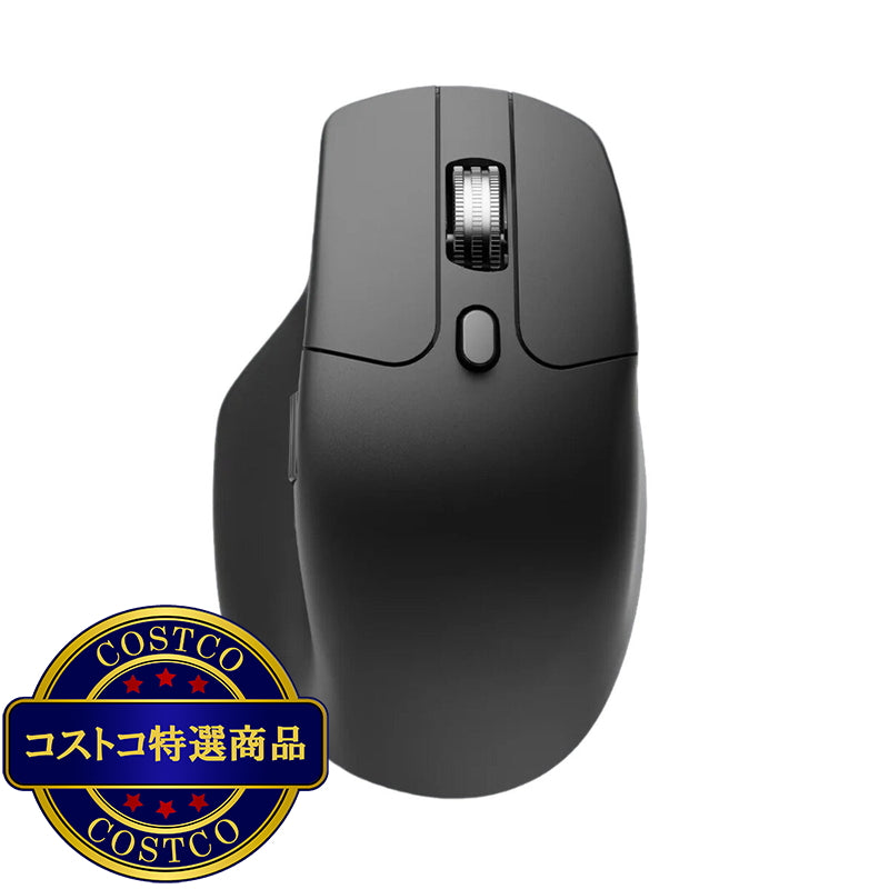 (コストコ) Keychron M6 ワイヤレスマウス ブラック PixArt 3311(1Kポーリングレート) オール静音マイクロスイッチ