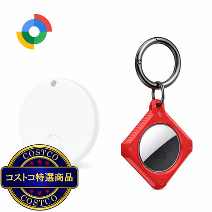 (コストコ) ローシャルタグ for Android + シリコンキーホルダー レッド