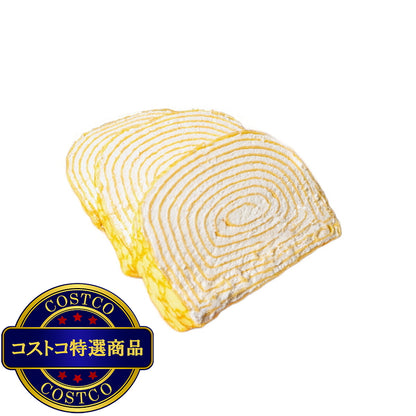 (コストコ) 【冷凍】ミルクレープロールケーキ 1kg x 2本入