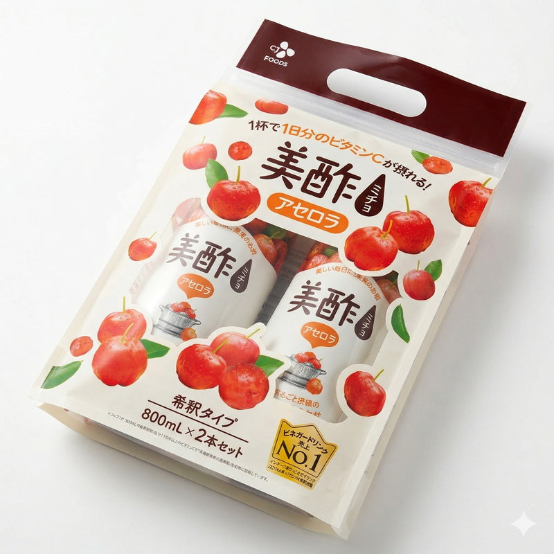 (コストコ) 美酢 (ミチョ) アセロラ 800ml x 2