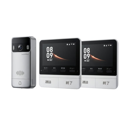 (コストコ) スイッチボット スマートテレビドアホン&増設モニターセット W6802000x2-W6702001