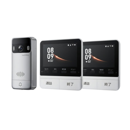 (コストコ) スイッチボット スマートテレビドアホン&増設モニターセット W6802000x2-W6702001