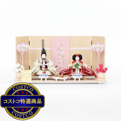 (コストコ) ひな人形 親王飾り 4M11-CS-119