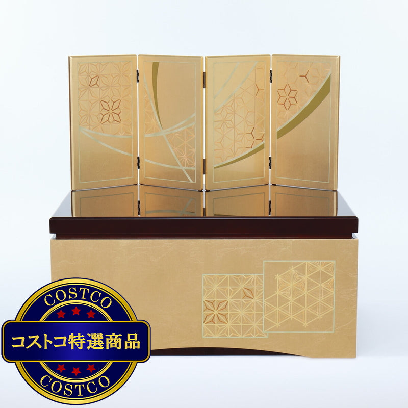 (コストコ) ひな人形 親王収納飾り 4M12-CS-204