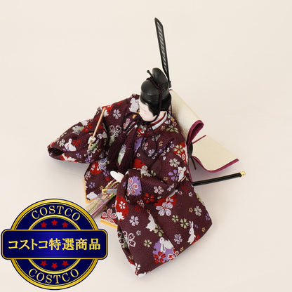 (コストコ) ひな人形 親王収納飾り 4M12-CS-204