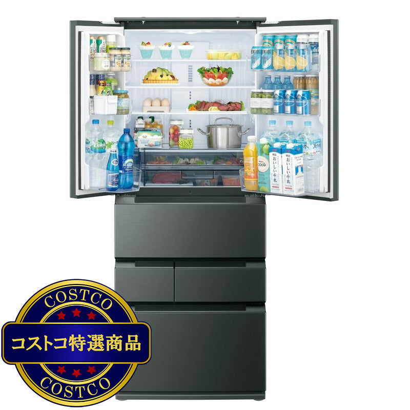 (コストコ) シャープ 545L 冷蔵庫 SJ-MF55RH