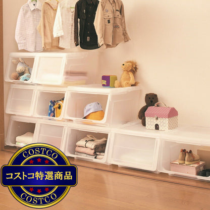(コストコ) 天馬プロフィックス カバコ Mサイズ クリア  8セット