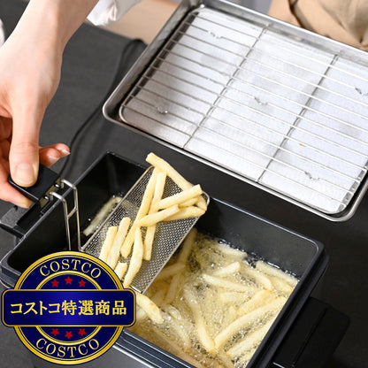 (コストコ) YAMAZEN ローオイルフライヤー YAG-L100(S)