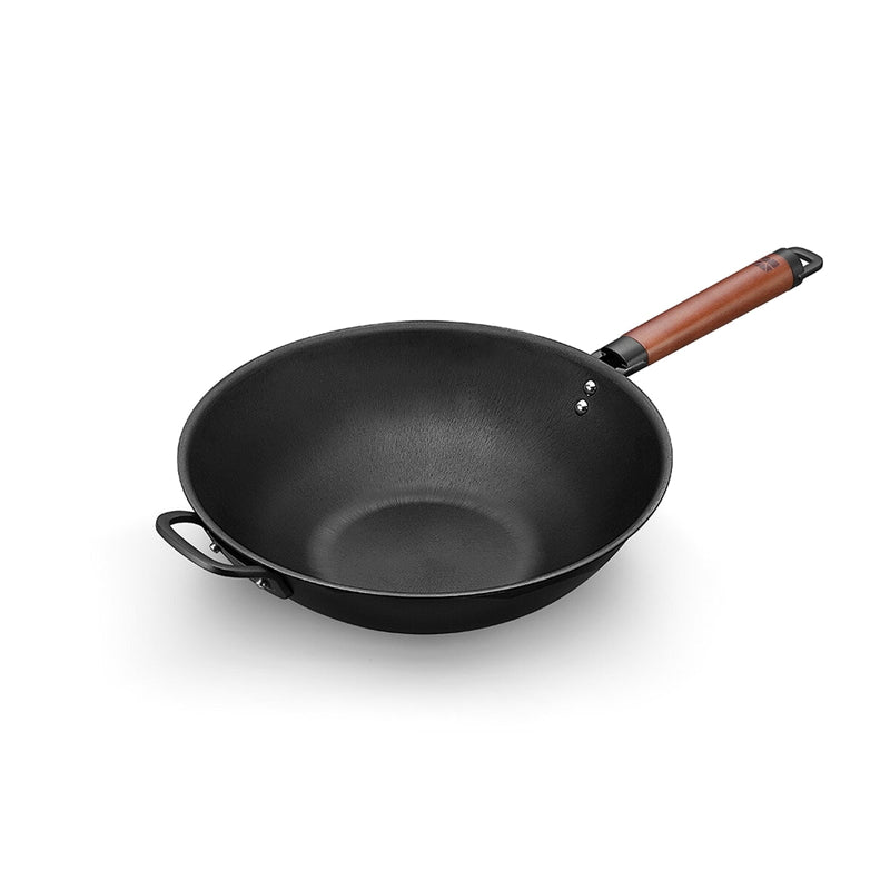 (コストコ) サンホ 鉄製深型 フライパン 32cm
