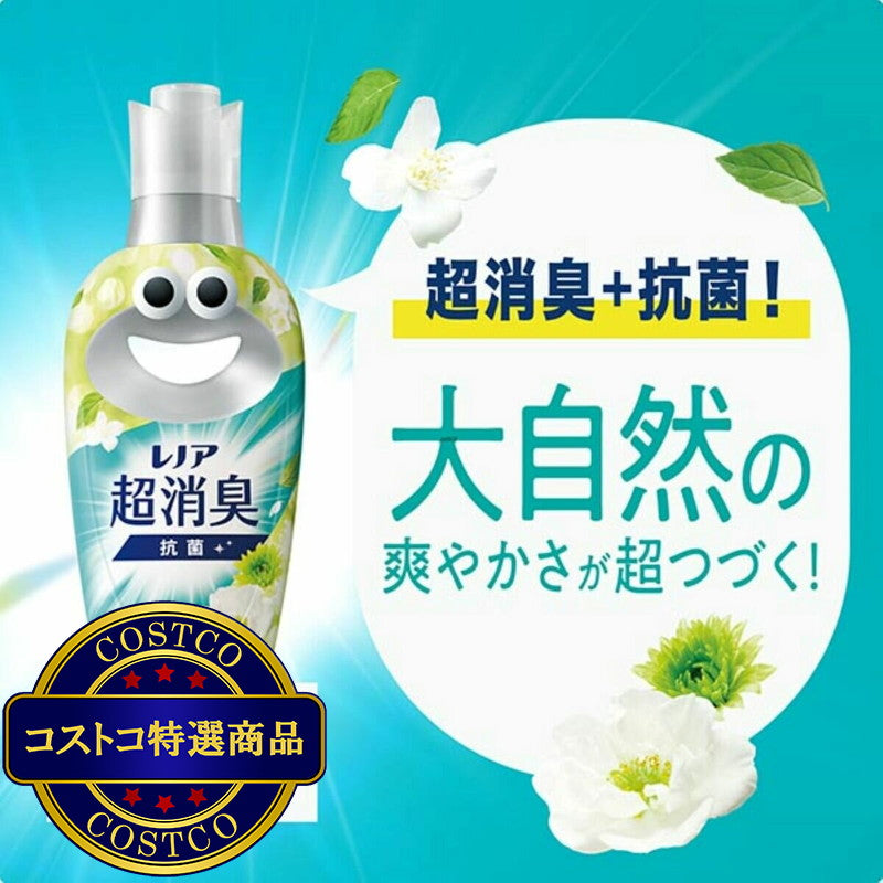 (コストコ) レノア超消臭みずみずしく香る フレッシュグリーン 柔軟剤 745ml x 6