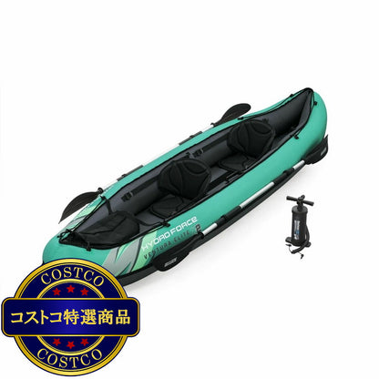 (コストコ) ベストウェイ ベンチュラ エリート X2 インフレータブル カヤック セット 2人乗り 65052