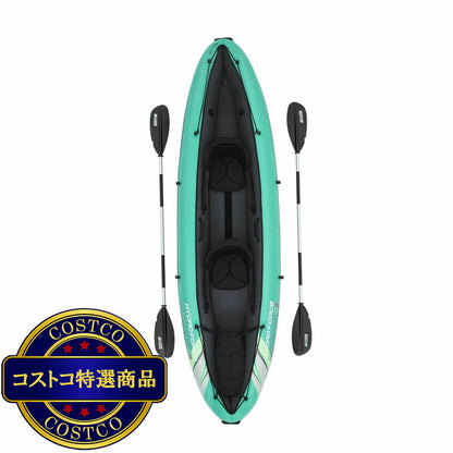 (コストコ) ベストウェイ ベンチュラ エリート X2 インフレータブル カヤック セット 2人乗り 65052