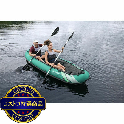(コストコ) ベストウェイ ベンチュラ エリート X2 インフレータブル カヤック セット 2人乗り 65052