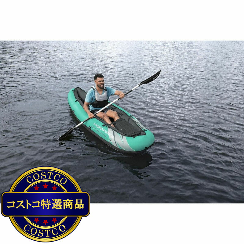 (コストコ) ベストウェイ ベンチュラ エリート X1 インフレータブル カヤック セット 1人乗り 65118