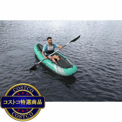 (コストコ) ベストウェイ ベンチュラ エリート X1 インフレータブル カヤック セット 1人乗り 65118
