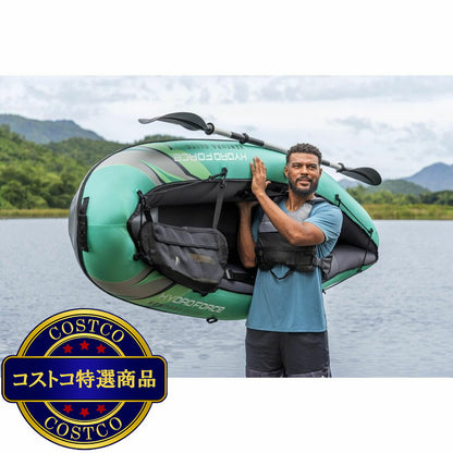 (コストコ) ベストウェイ ベンチュラ エリート X1 インフレータブル カヤック セット 1人乗り 65118