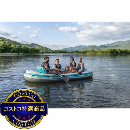 (コストコ) ベストウェイ アドベンチャー エリート X4 インフレータブル ボート 4人乗り 65158