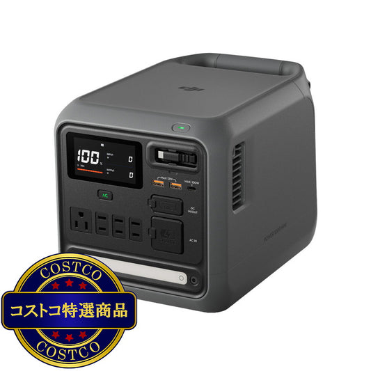 (コストコ) DJI Power ポータブル電源 1000 Mini ブラック 1008Wh