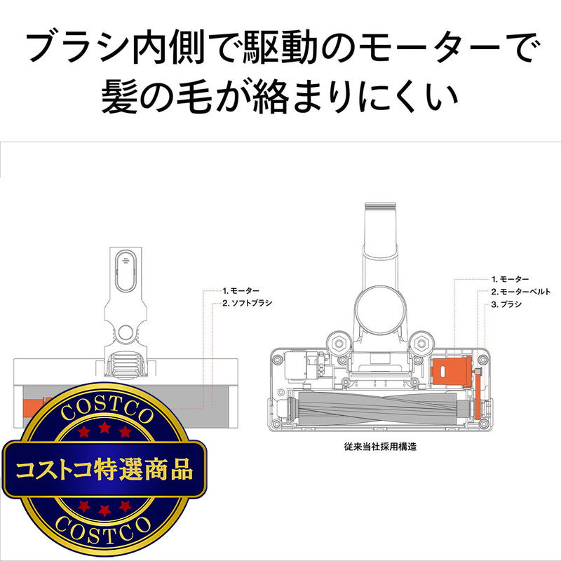 (コストコ) TWINBIRD ごみすての少ないコードレスクリーナー TC-E292W