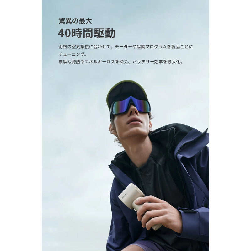(コストコ) JisuLife ハンディファン Handheld Fan Pro1 S ゴールド