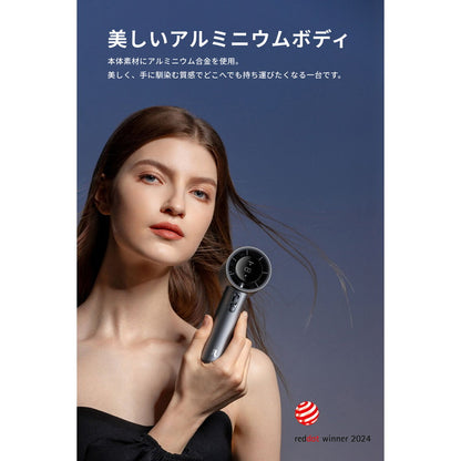 (コストコ) JisuLife ハンディファン Handheld Fan Pro1 S ゴールド