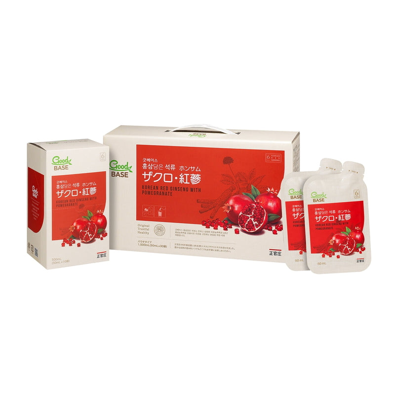 (コストコ) 正官庄 ザクロ・紅蔘 50mL X 30包